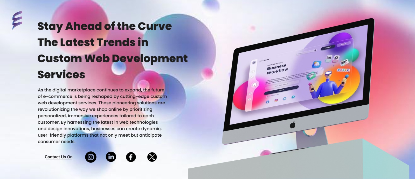 Stay Ahead of the Curve The Latest Trends in Custom Web Development Services